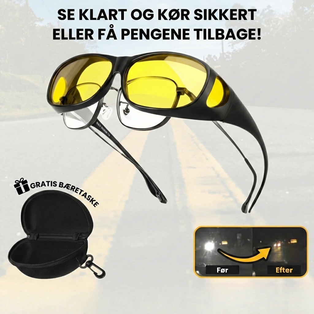 Kør i mørke uden at blive blændet