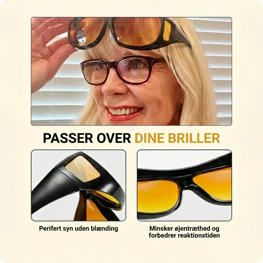 Kør i mørke uden at blive blændet