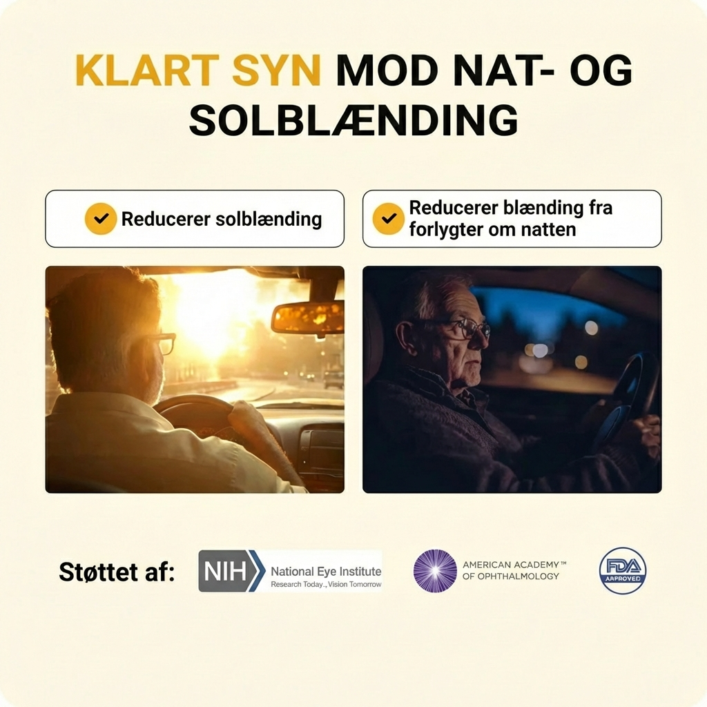 Kør i mørke uden at blive blændet